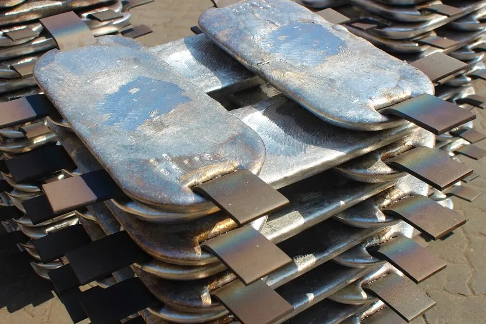 Zinc and Aluminium Hull Anodes for Ship Hull Cathodic Protection